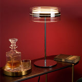 Modern Table Lamp  Clear Acrylic Cylinder Design - Product detail 8