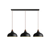 Scandinavian Pendant Light  Wood Accent Dome Shade - Product detail 9
