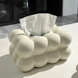 Modern Ceramic Tissue Box  Bubble Cloud Design - Product detail 4