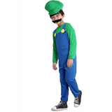 Kids Halloween Costume  Classic Video Game Overalls With Accessories - Product example
