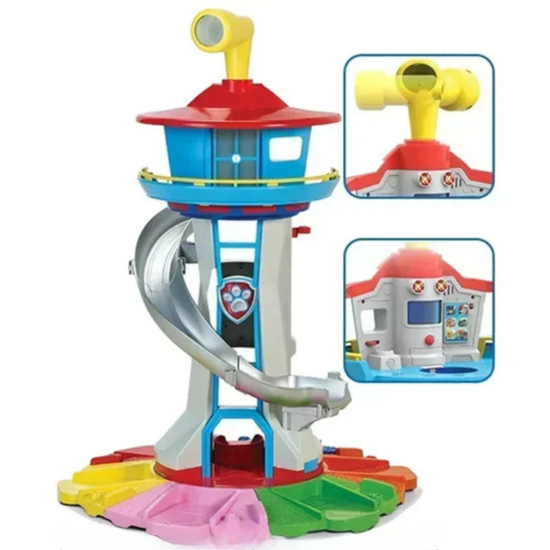Interactive Play Tower  Educational Activity Set With Slide And Figures - Product example