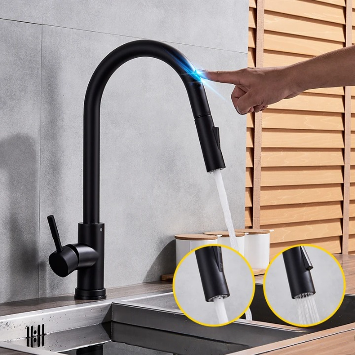 Smart Kitchen Faucet  Touch Control Pull-Out Sprayer - Product detail 4