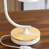 Nordic Table Lamp  Bird Accent Wood Base Design - Product detail 9