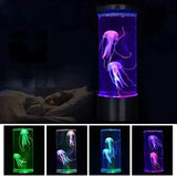 LED Jellyfish Night Light  Aquarium Style Color Changing Lamp - Product detail 4