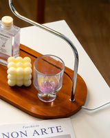 Modern Table Lamp  Wood Base with Pleated Shade - Product detail 6