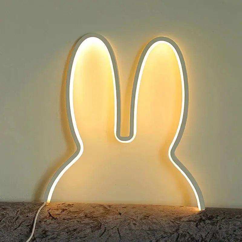 Modern Night Light  Bunny Shaped LED Lamp - Product detail 7