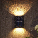 Modern Solar Wall Lights  Dual Beam Outdoor LED Sconces - Product detail 4