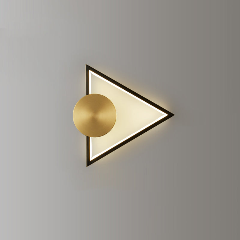 Modern Geometric Wall Light  LED Metal Accent Sconce - Product detail 22
