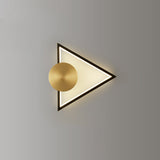 Modern Geometric Wall Light  LED Metal Accent Sconce - Product detail 22