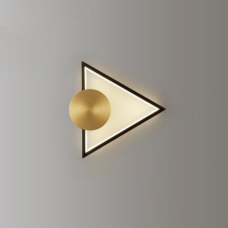 Modern Geometric Wall Light  LED Metal Accent Sconce - Product detail 22