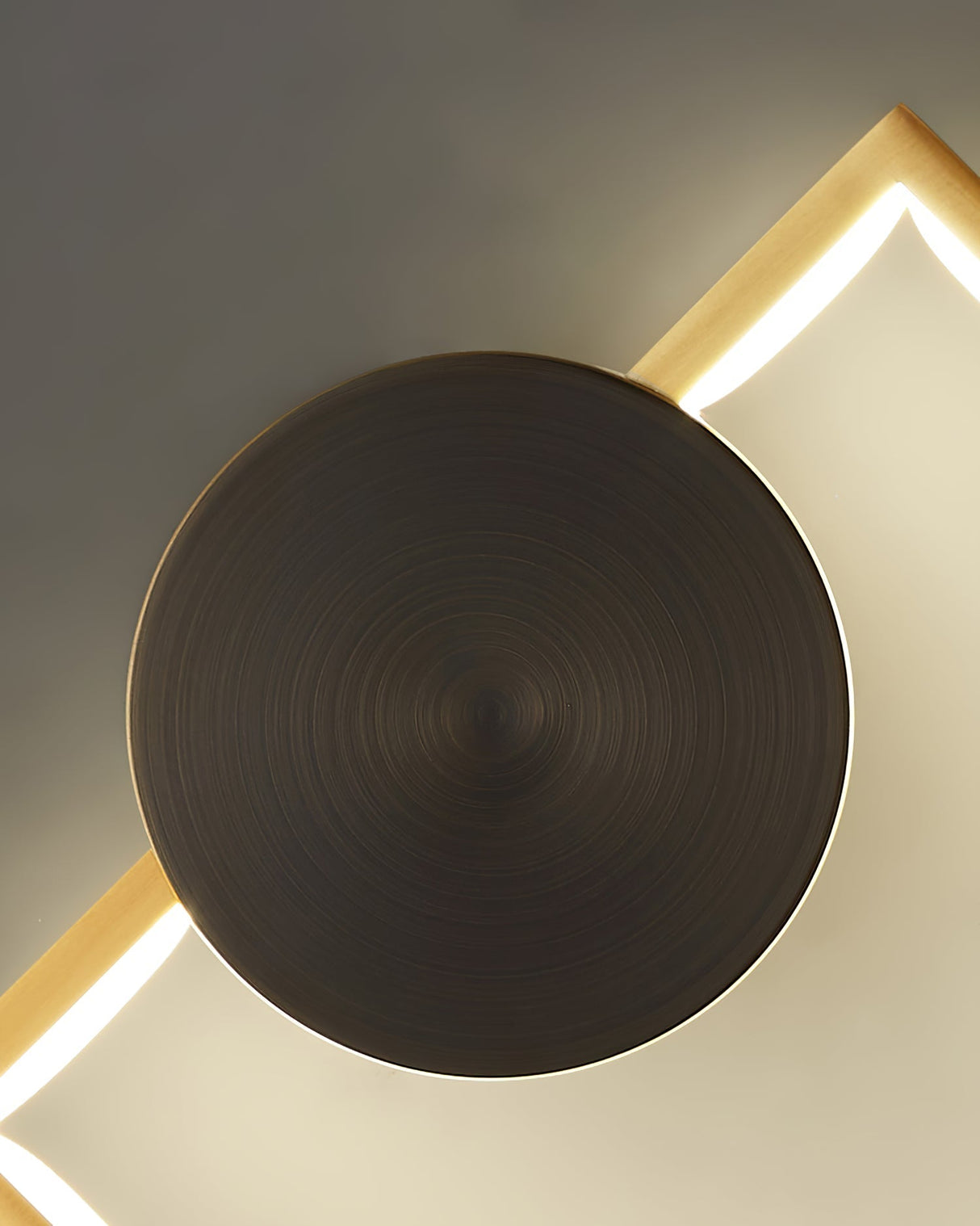 Modern Geometric Wall Light  LED Metal Accent Sconce - Product detail 13