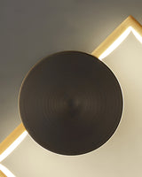 Modern Geometric Wall Light  LED Metal Accent Sconce - Product detail 13