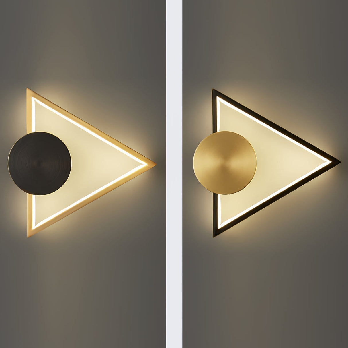 Modern Geometric Wall Light  LED Metal Accent Sconce - Product detail 16