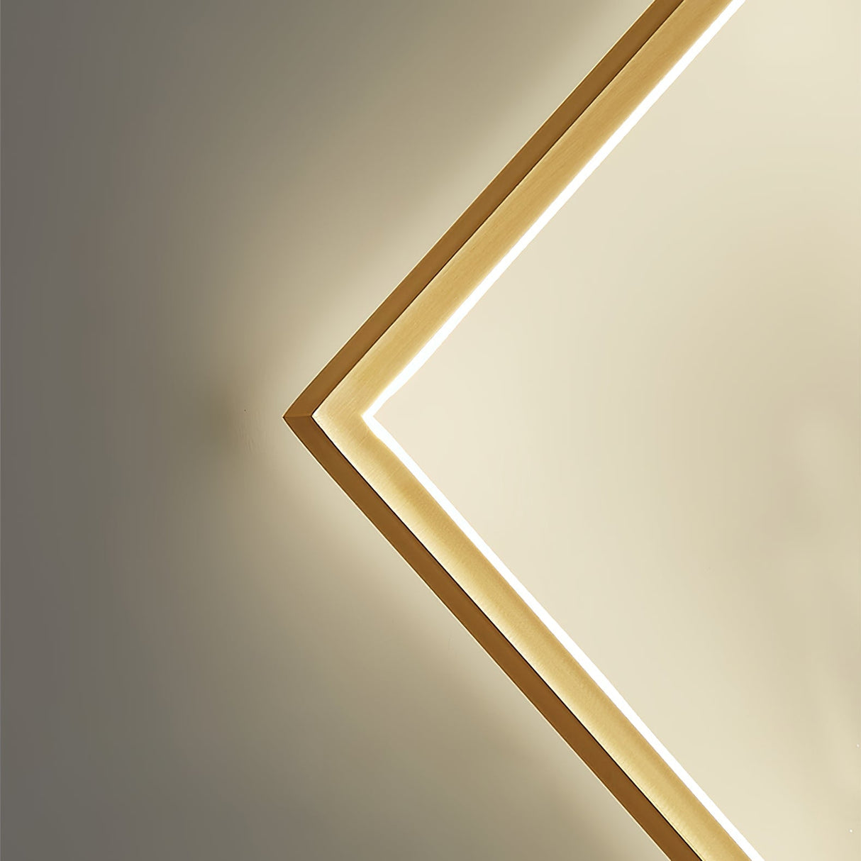 Modern Geometric Wall Light  LED Metal Accent Sconce - Product detail 7