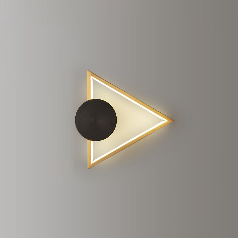 Modern Geometric Wall Light  LED Metal Accent Sconce - Product detail 21