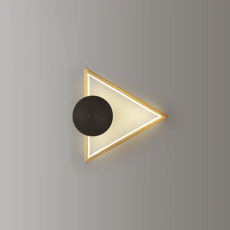Modern Geometric Wall Light  LED Metal Accent Sconce - Product detail 21