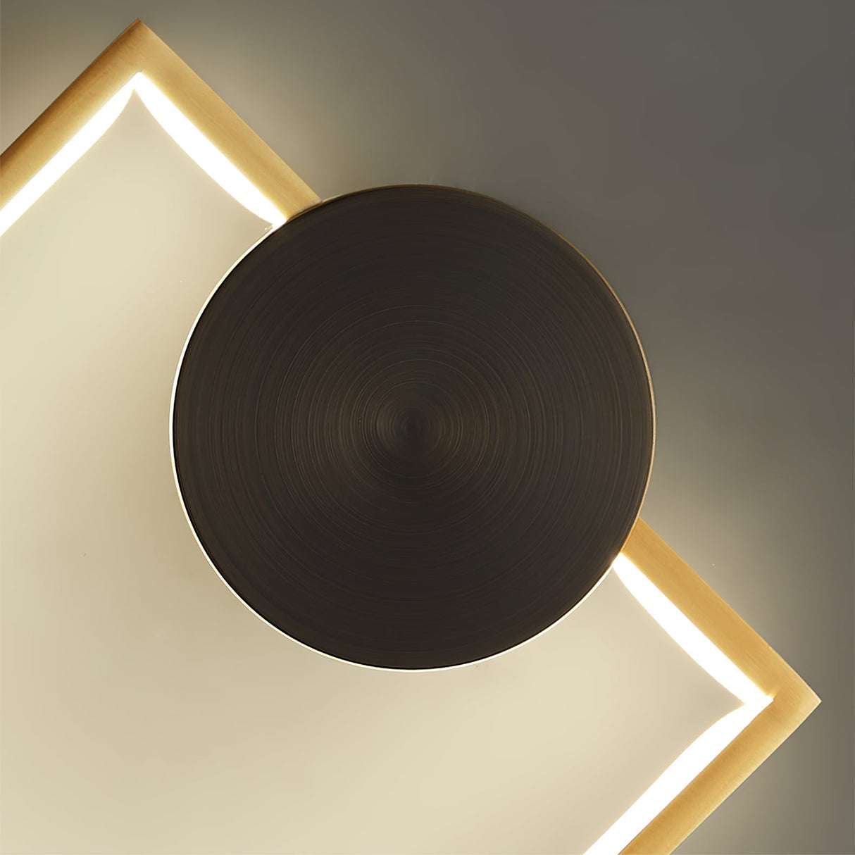 Modern Geometric Wall Light  LED Metal Accent Sconce - Product detail 12