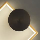 Modern Geometric Wall Light  LED Metal Accent Sconce - Product detail 12