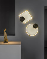 Modern Geometric Wall Light  LED Metal Accent Sconce - Product detail 5