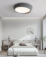 Modern Ceiling Light  Textured Metal Oval Design - Product detail 10