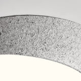 Modern Ceiling Light  Textured Metal Oval Design - Product example