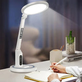 Smart LED Desk Lamp  Digital Clock Display With Touch Controls - Product showcase