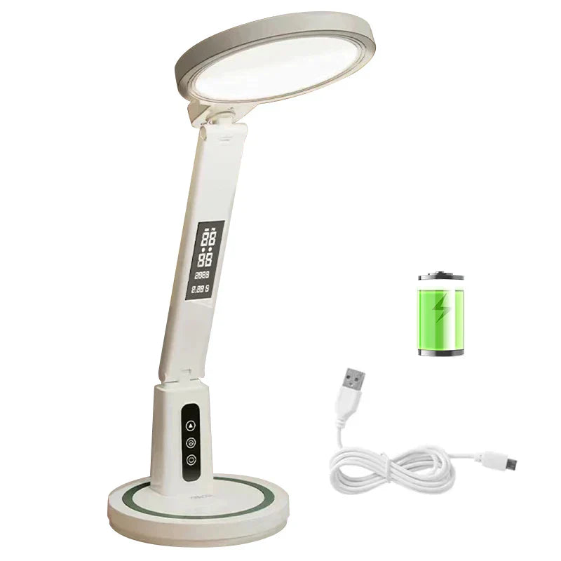 Smart LED Desk Lamp  Digital Clock Display With Touch Controls - Product detail 7
