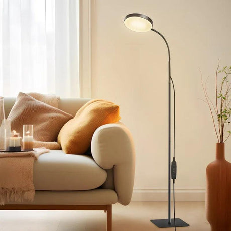 Modern LED Floor Lamp  Adjustable Gooseneck Design - Product detail 8