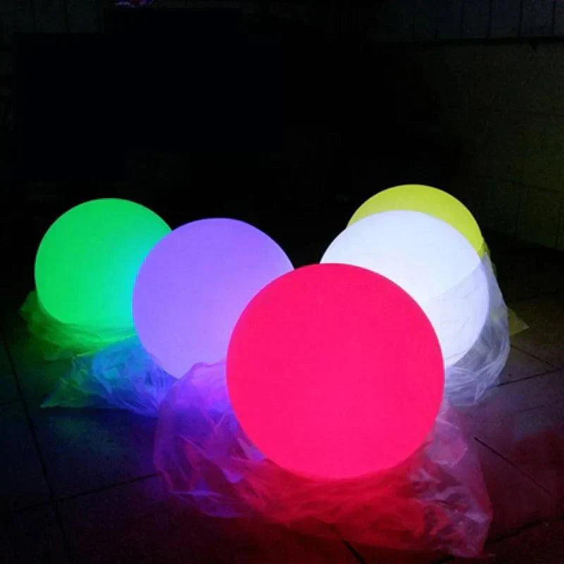 Color Changing LED Ball Light  Waterproof Remote Control Sphere - Product detail 5