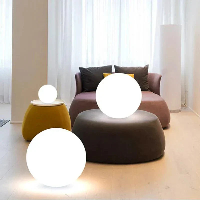 Color Changing LED Ball Light  Waterproof Remote Control Sphere - Product example
