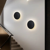 Modern LED Wall Light  Circular Backlit Design - Product example