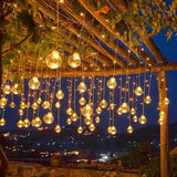 Outdoor String Lights  Glass Globe LED Garden Lights - Product detail 5