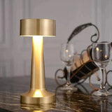 Modern Table Lamp  Brushed Gold LED Design - Product detail 14