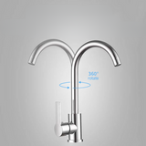 Modern Kitchen Faucet  Chrome Single Handle Design - Product detail 6