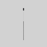Modern LED Pendant Light  Linear Beam Black Design - Detailed view
