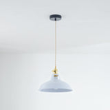Industrial Pendant Light  Black Metal Dome Shade - Product detail 16