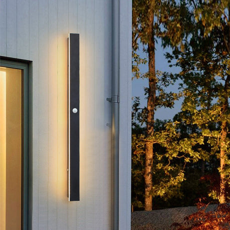 Modern LED Wall Light  Black Metal 80cm Linear Design - Product detail 28