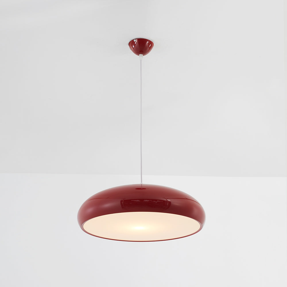 Modern Pendant Light  Round Metal Shade With LED - Product detail 6