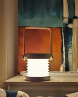 Portable Table Lamp  Honeycomb Design with Wooden Handle - Product detail 22