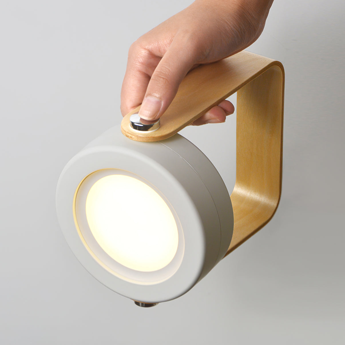 Portable Table Lamp  Honeycomb Design with Wooden Handle - Product detail 18
