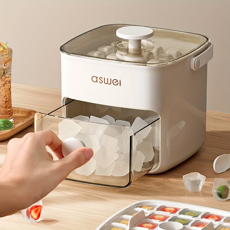 Modern Ice Cube Maker  Dual Form Ice Storage System - Product showcase