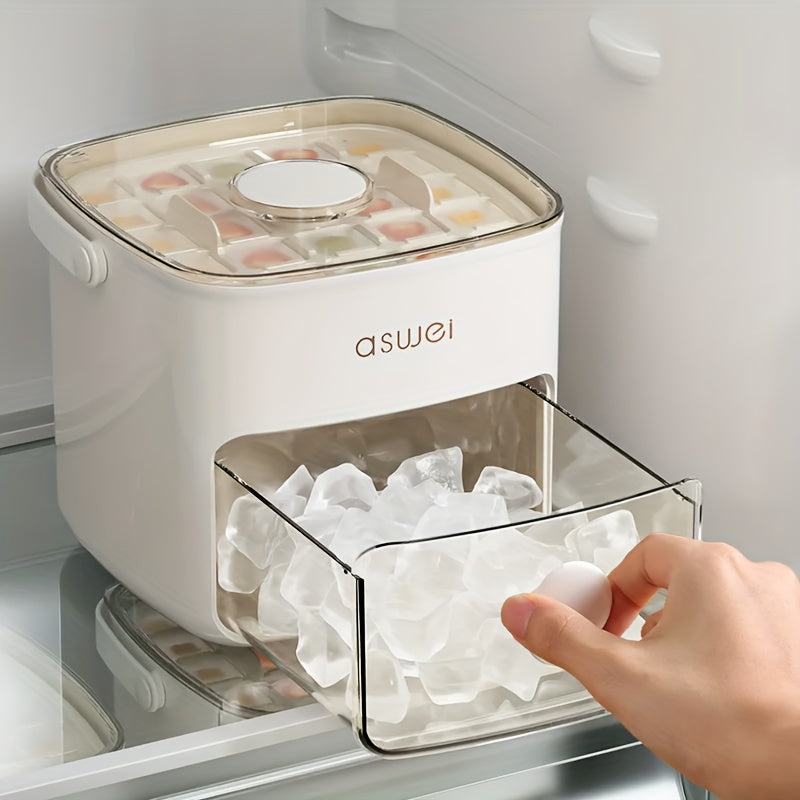 Modern Ice Cube Maker  Dual Form Ice Storage System - Product example