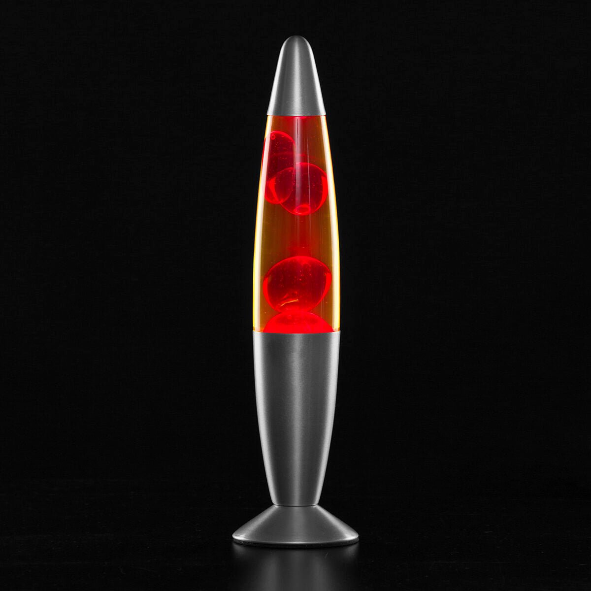 LED Lava Lamp  Green Wax Motion Light with Aluminum Base - Product example