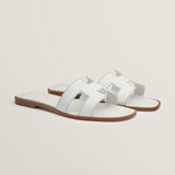 Minimalist Leather Sandals  Classic H-Cut Design - Product showcase