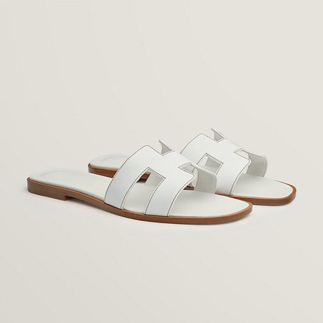 Minimalist Leather Sandals  Classic H-Cut Design - Product showcase