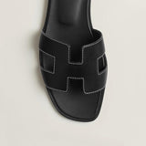 Minimalist Leather Sandals  Classic H-Cut Design - Product detail 7