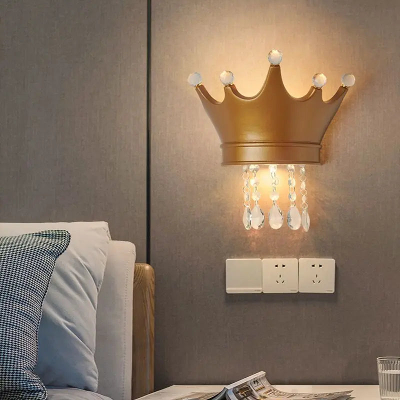 Crown Wall Light  Crystal Pendant LED Design - Product example