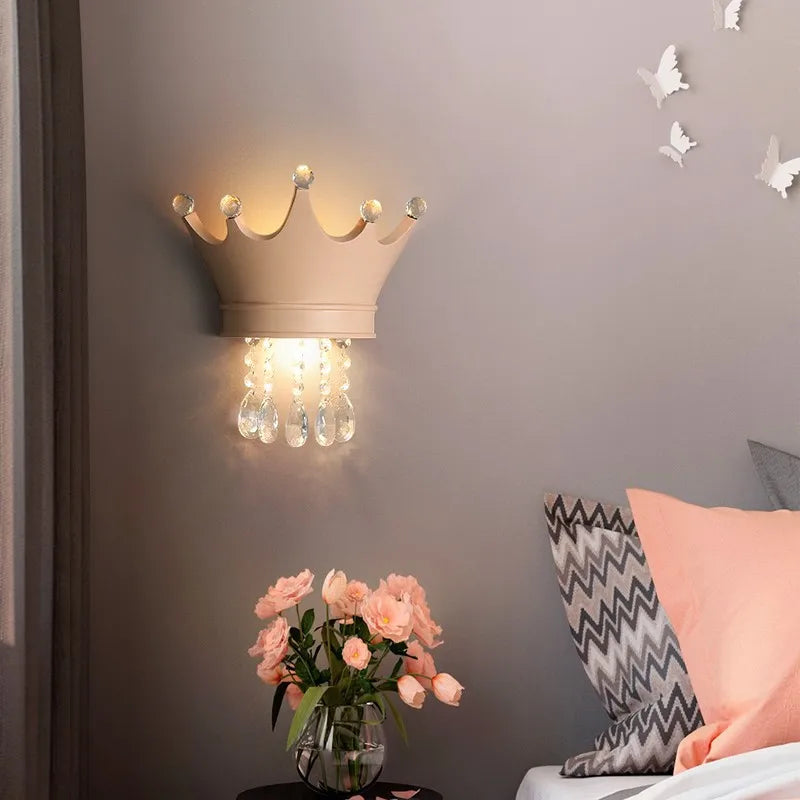 Crown Wall Light  Crystal Pendant LED Design - Product detail 4