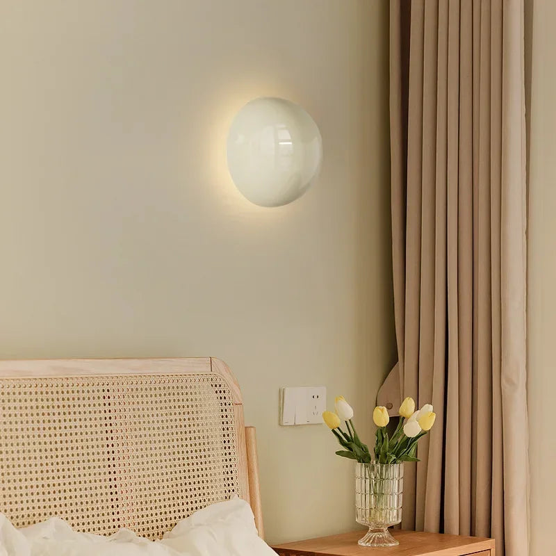 Modern Wall Orb Light  Metallic Sphere Sconce - Product detail 4