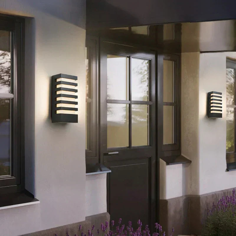 Modern Aluminum Wall Light  Linear Stripe Design - Product example